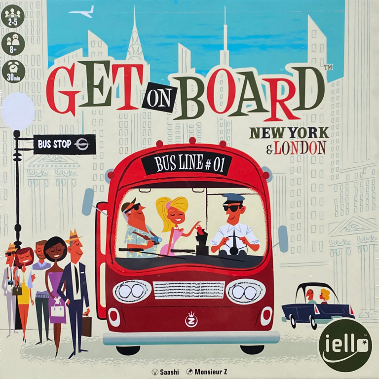 Get on Board Box cover art